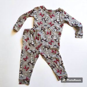 Minnie Mouse Pajamas Size 12M